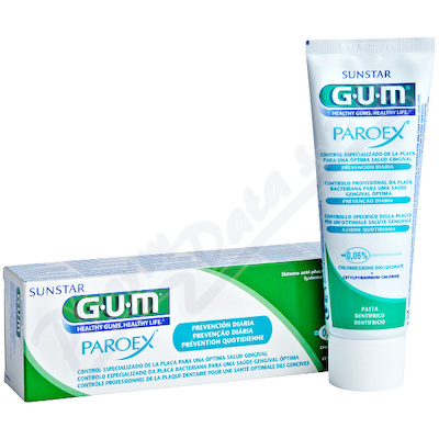 GUM zubní pasta Paroex (CHX 0.06%) 75ml G1750EME