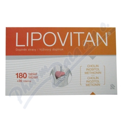 Lipovitan tbl.180+30 gratis