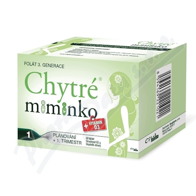 Chytré miminko metylofolian 1 tbl.60