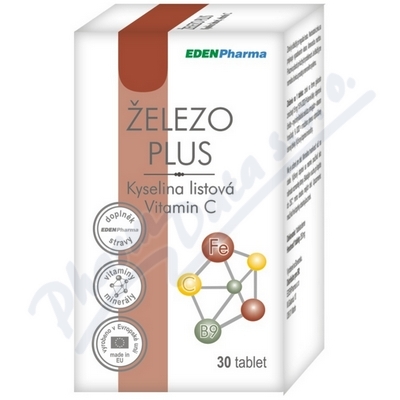 Edenpharma Żelazo Plus tbl.30