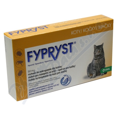 Fypryst Cat 1x0.5ml spot-on pro kočky