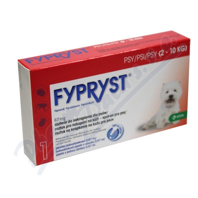 Fypryst Dogs spot-on pro psy 1x0.67ml