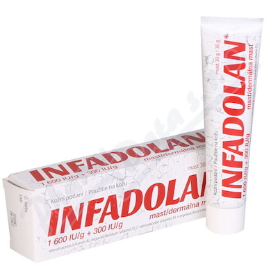 Infadolan 1600IU/g+300IU/g ung.30g II