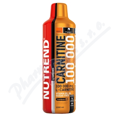 NUTREND Carnitine 100 000 pomarańcza 1000ml