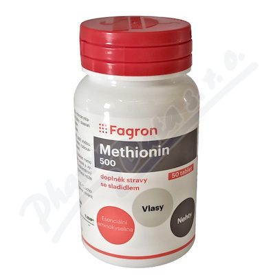 Methionin 500 tbl.50 Fagron