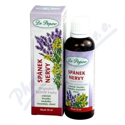 Dr.Popov Krople ziołowe Sen-nerwy 50ml