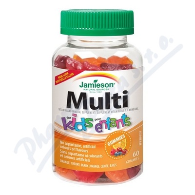 JAMIESON Multi Kids Gummies pastylki żelki 60szt