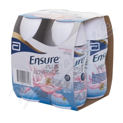 Ensure Plus Advance o smaku truskawkowym 4x220ml