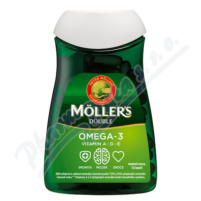 Mollers Omega 3 Double 112 kapsli