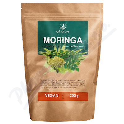 Allnature Moringa proszek RAW 200 g