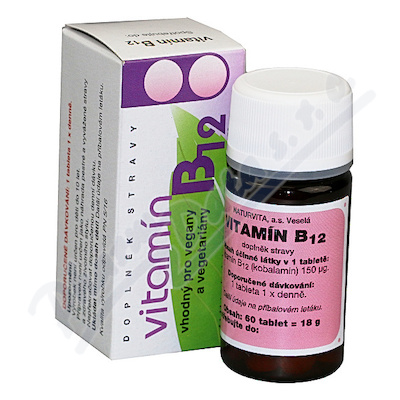 NATURVITA Witamina B12 tbl.60