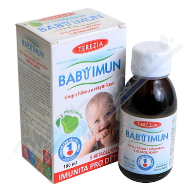 BABY IMUN syrop z boczniakiem i rokitnikiem GRUSZKA 100ml