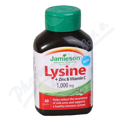 JAMIESON Lizyna 1000mg z cynkiem i wit.C tbl.60