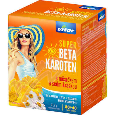 Revital Super Beta-karot.nagietek+stokrotka tbl.80+40