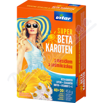 Revital Super Beta-karot.nagietek+stokrotka tbl.40+20