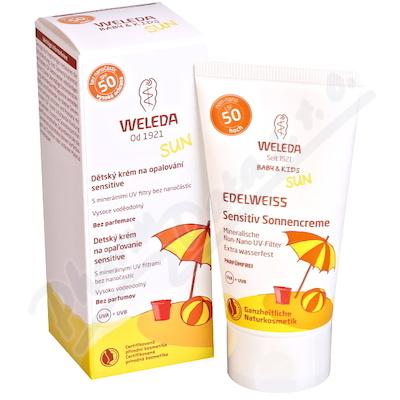 WELEDA Dětský krém na opalování SPF50 sensit.50ml