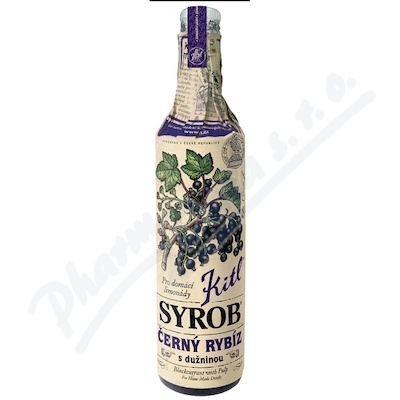 Kitl Syrop Czarna porzeczka z miąższem 500ml