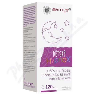 Barnys Dziecięcy HypnoX uspokajający syrop 120ml