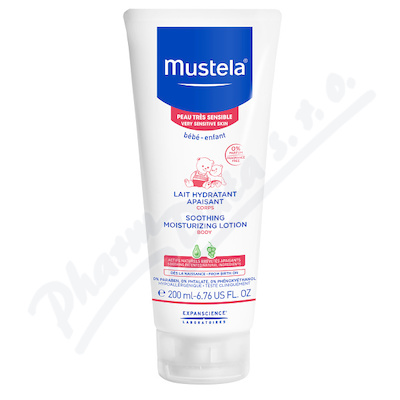 Mustela Zklidňující hydratační tělové mléko 200ml