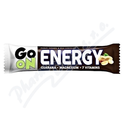 GO ON Baton energetyczny orzech karmel 50g