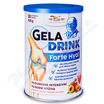 Geladrink FORTE HYAL napój w proszku brzoskwinia 420g