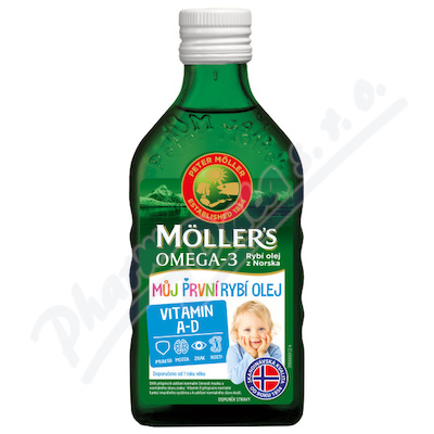 Mollers Omega 3 Mój pierwszy tran 250ml