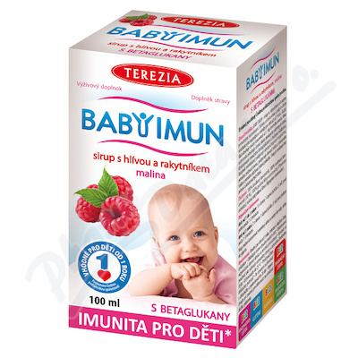 BABY IMUN syrop z boczniakiem i rokitnikiem MALINA 100ml