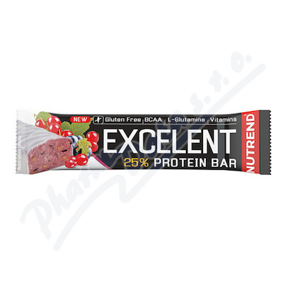 NUTREND Excelent 25% Protein č.rybíz+brusinky 85g