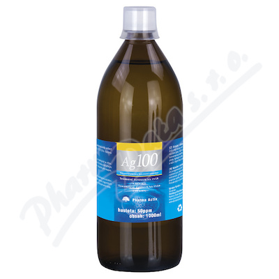 Koloidní stříbro Ag100 50ppm 1000ml