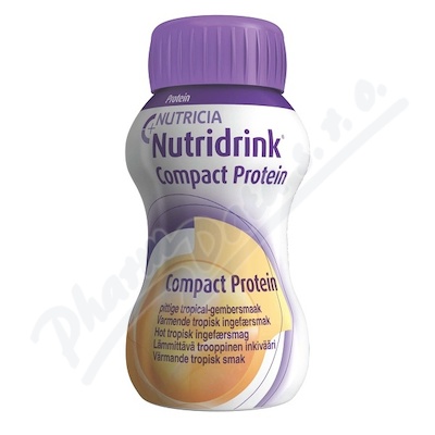 Nutridrink Compact Protein s př.hřej.zázv.4x125ml