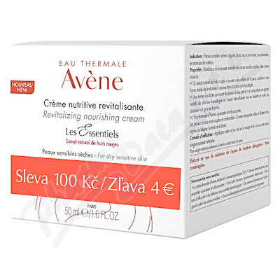 AVENE Výživný revitalizační krém 50ml SLEVA