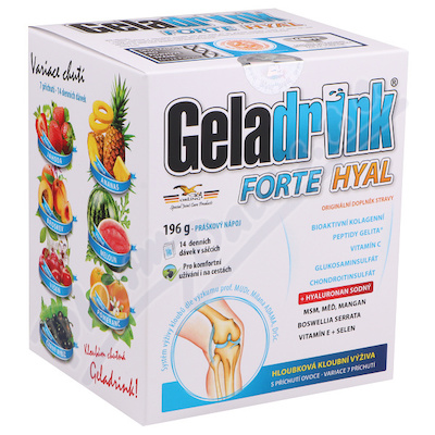 Geladrink FORTE HYAL napój 7 smaków 14x14g