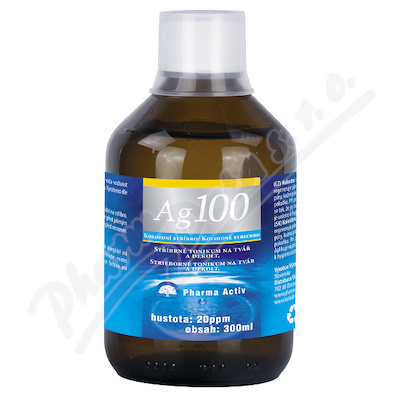 Koloidní stříbro Ag100 20ppm 300ml