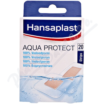 Hansaplast Aqua Protect náplast voděodolná 20ks