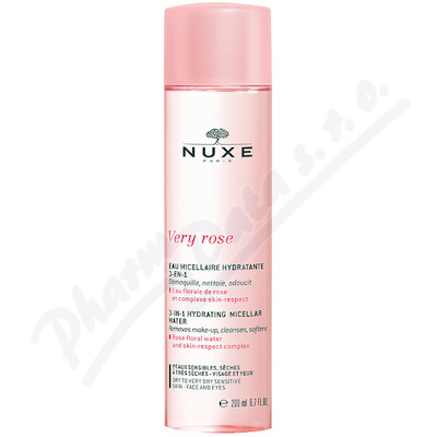 NUXE Very rose 3-v-1 čisticí voda 200 ml