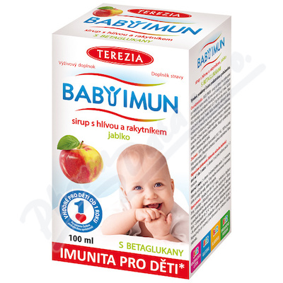 BABY IMUN syrop z boczniakiem i rokitnikiem JABŁKO 100ml