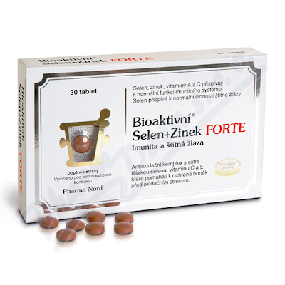 Bioaktywny Selen+Cynk FORTE tbl.30