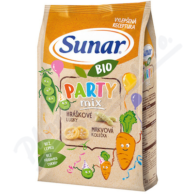 Sunar BIO chrupki Party mix 45g