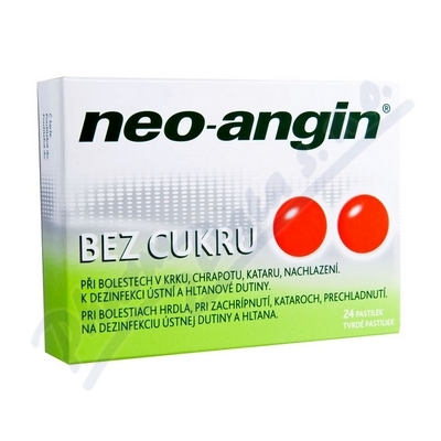 Neo-angin bez cukru 1.2mg/0.6mg/5.72mg pas.24