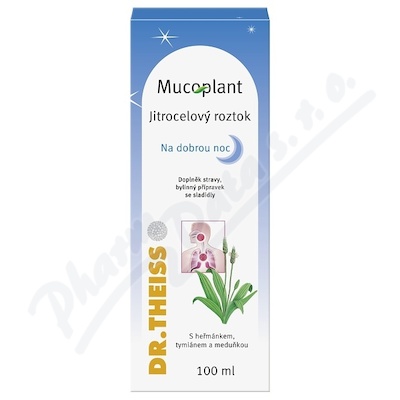 Mucoplant Roztwór z Babki lancetowatej Na dobranoc 100ml