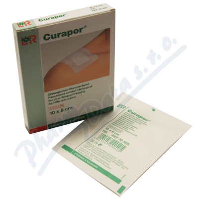 Náplast Curapor chirurgická sterilní 10x8cm 5ks