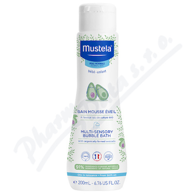 Mustela Bublinková pěna do koupele 200ml repack