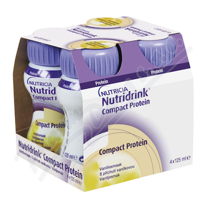 Nutridrink Compact Protein př.vanil.sol.4x125ml