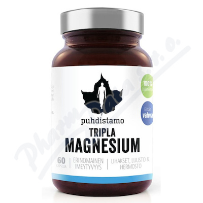 Puhdistamo Tripla Magnesium cps.60