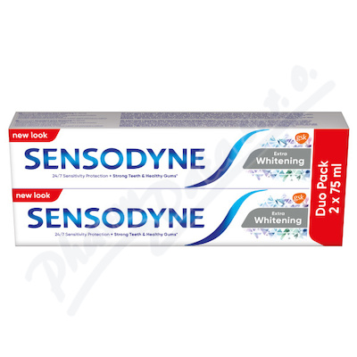 Sensodyne Extra Whitening zubní pasta 2x75ml