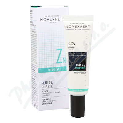 NOVEXPERT Trio-Zinc Čisticí fluid na nedokon.30ml