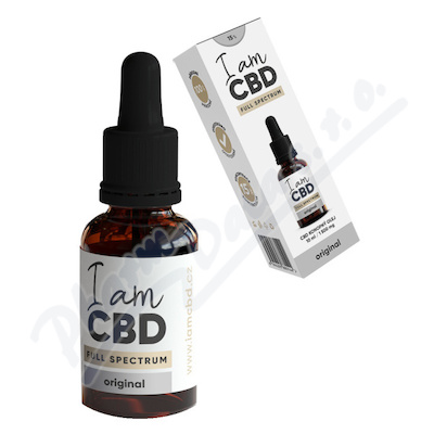 I am CBD Full Spectrum CBD konopný olej 15% 10ml