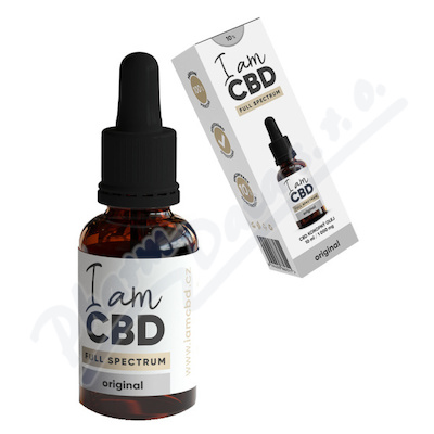 I am CBD Full Spectrum CBD konopný olej 10% 10ml