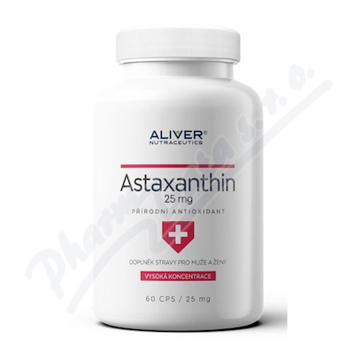 ALIVER Asthaxanthin 25mg cps.60