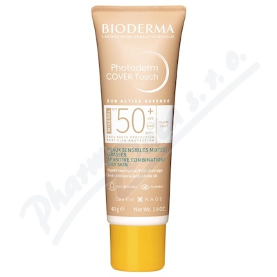 BIODERMA Photoderm COVER Touch SPF50+ světlý 40g